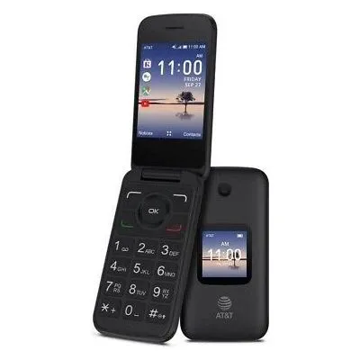 Alcatel - Smart Flip 4052R 4G LTE GSM Flip Cell Phone (AT&T)