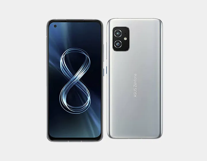 Asus Zenfone 8 ZS590KS 5G Dual 256GB 8GB RAM GSM Factory Unlocked - Silver