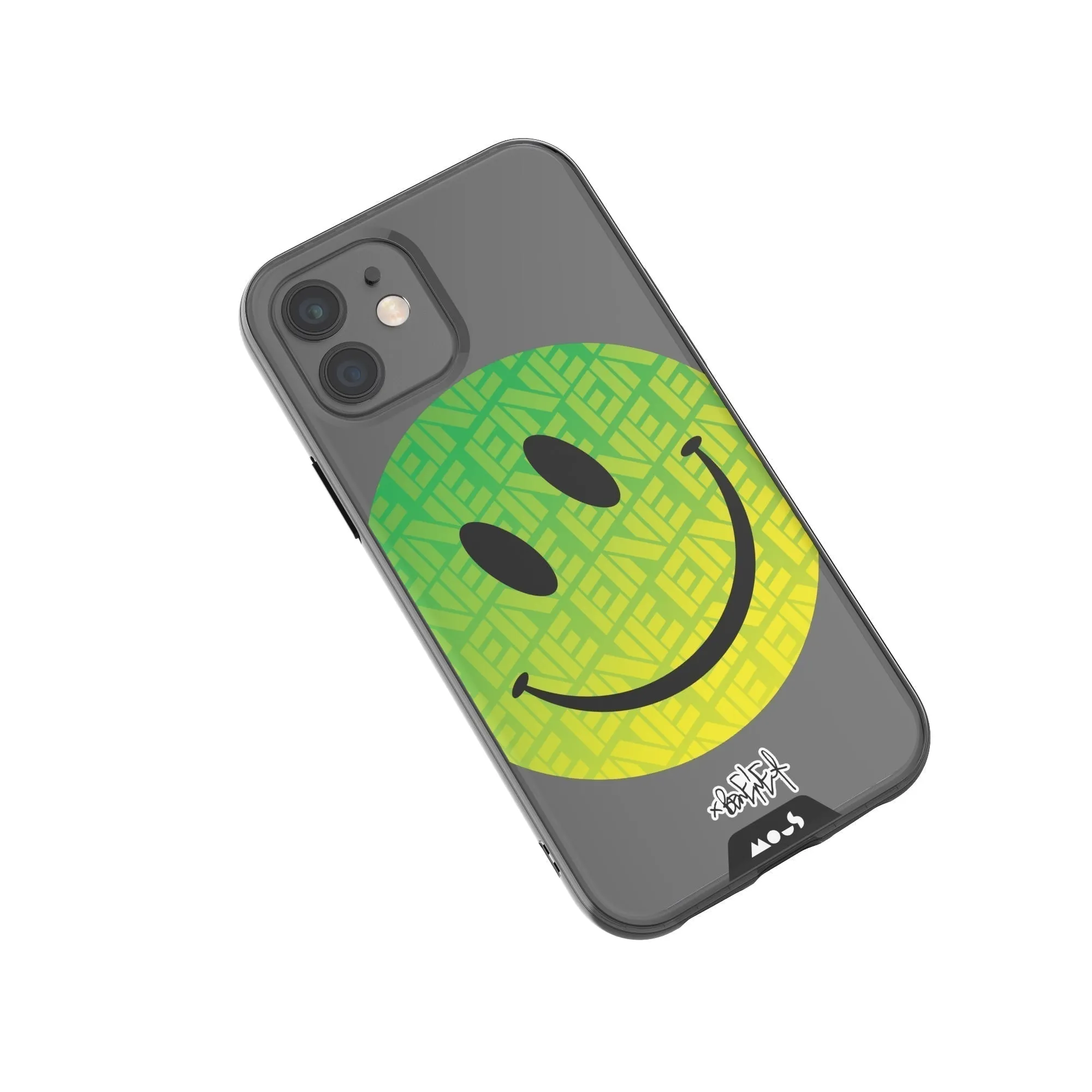 Ben Eine Green Smiley Printed Phone Case