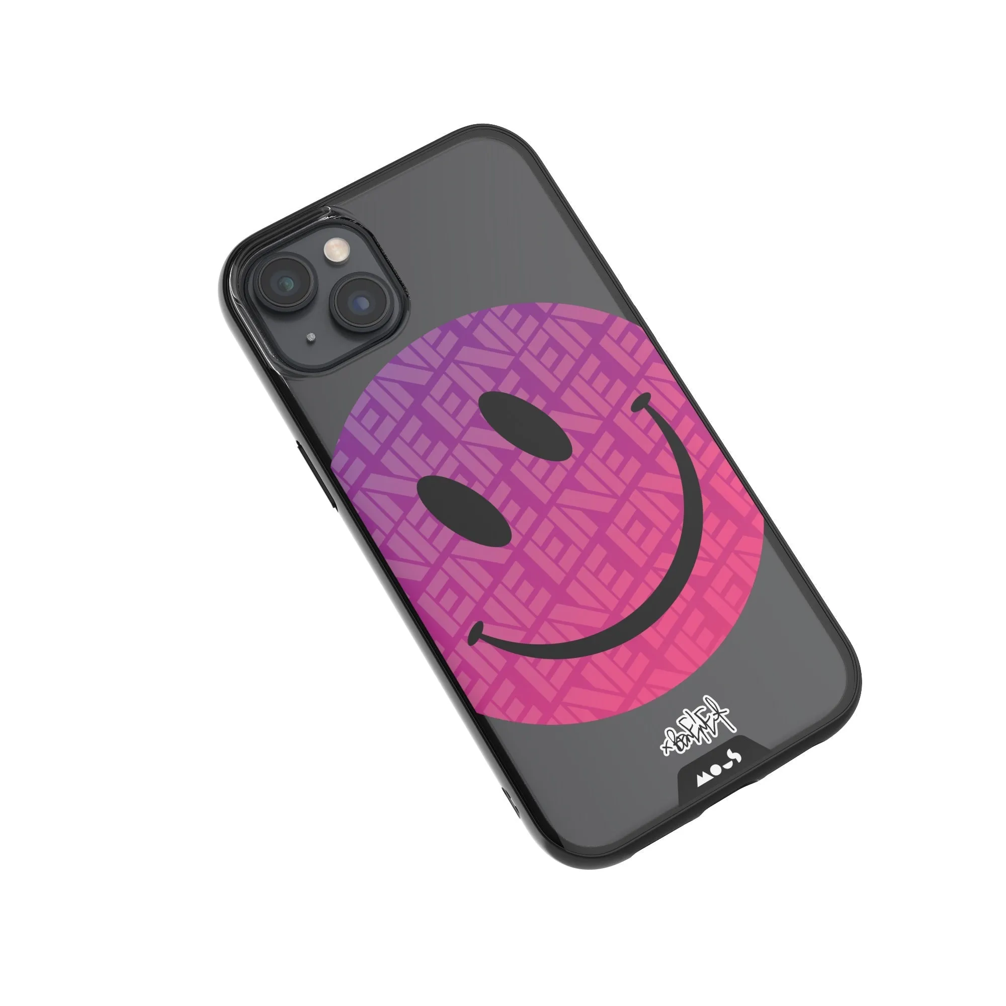 Ben Eine Pink Smiley MagSafe® Compatible Phone Case