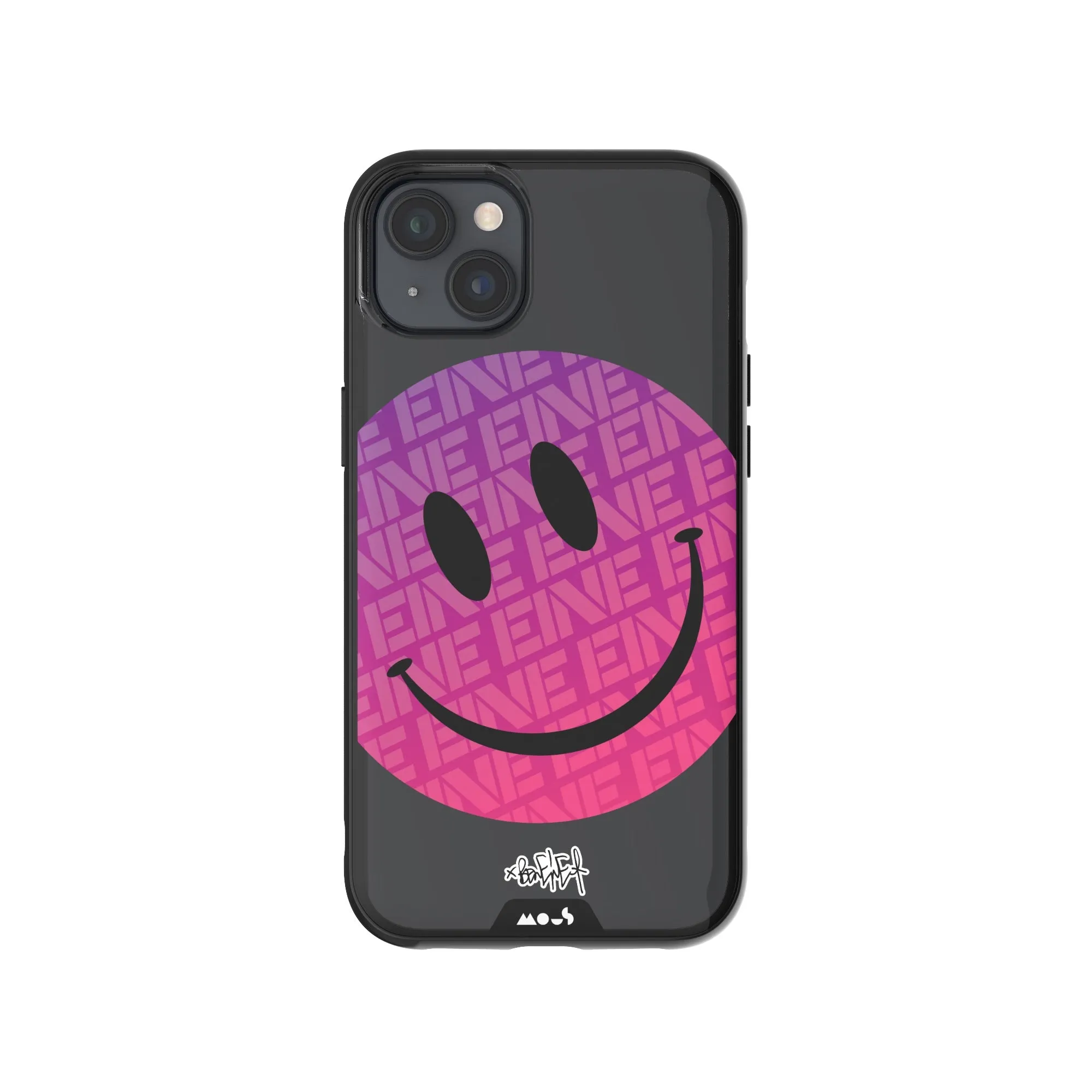 Ben Eine Pink Smiley MagSafe® Compatible Phone Case