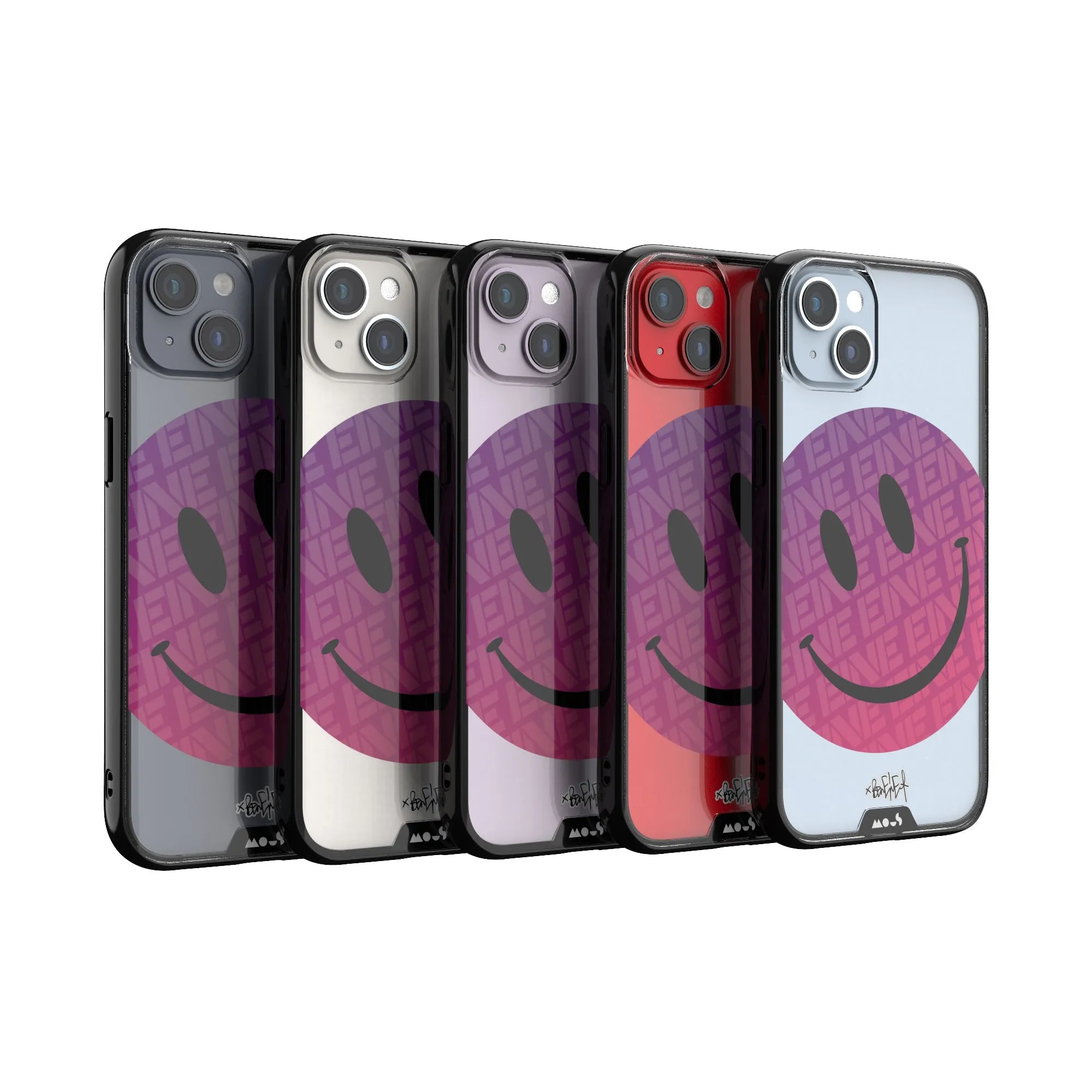 Ben Eine Pink Smiley MagSafe® Compatible Phone Case