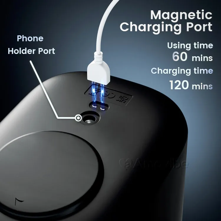 BlowStation - Rubbing Masturbator with Vibration, Warming Function & Phone Mount