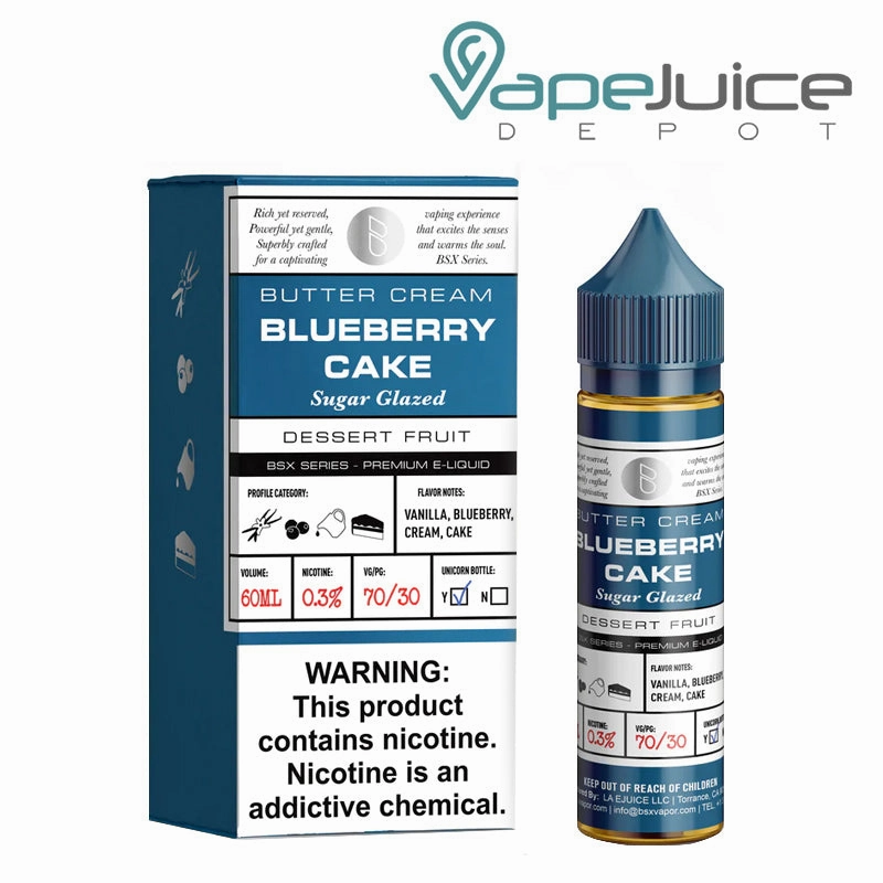Blueberry Cake Glas Basix Series 60ml