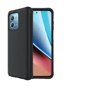 Body Glove Moto g STYLUS LTE (2023) Textured Gel Phone Case with Built-In Antimicrobial Protection - Black