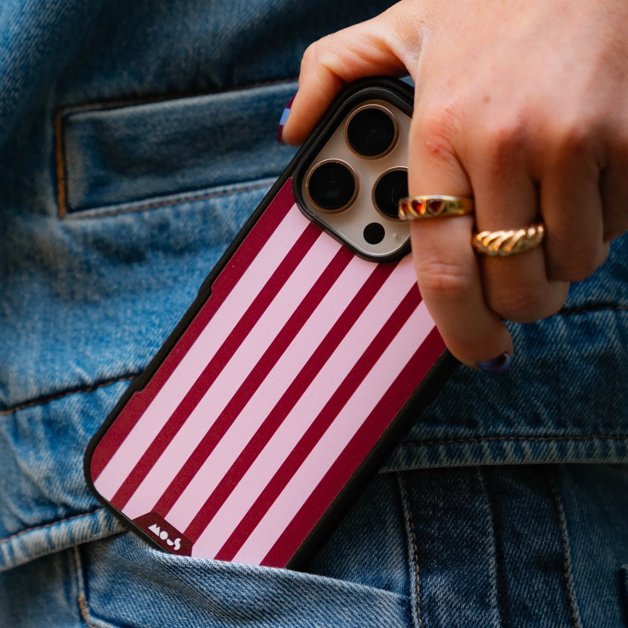 Cherry Protective Phone Case - Clarity MagSafe x Treat