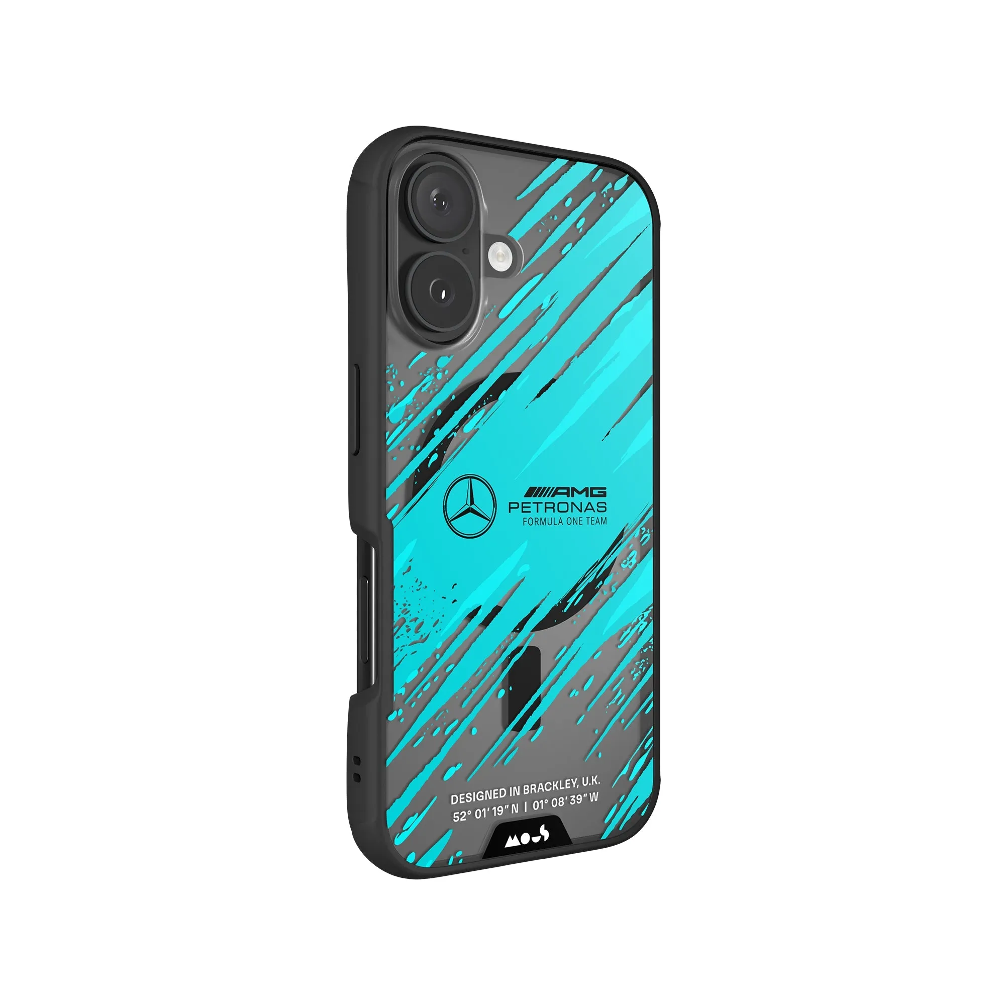Energised Protective Phone Case - Clarity MagSafe x Mercedes-AMG F1 Team