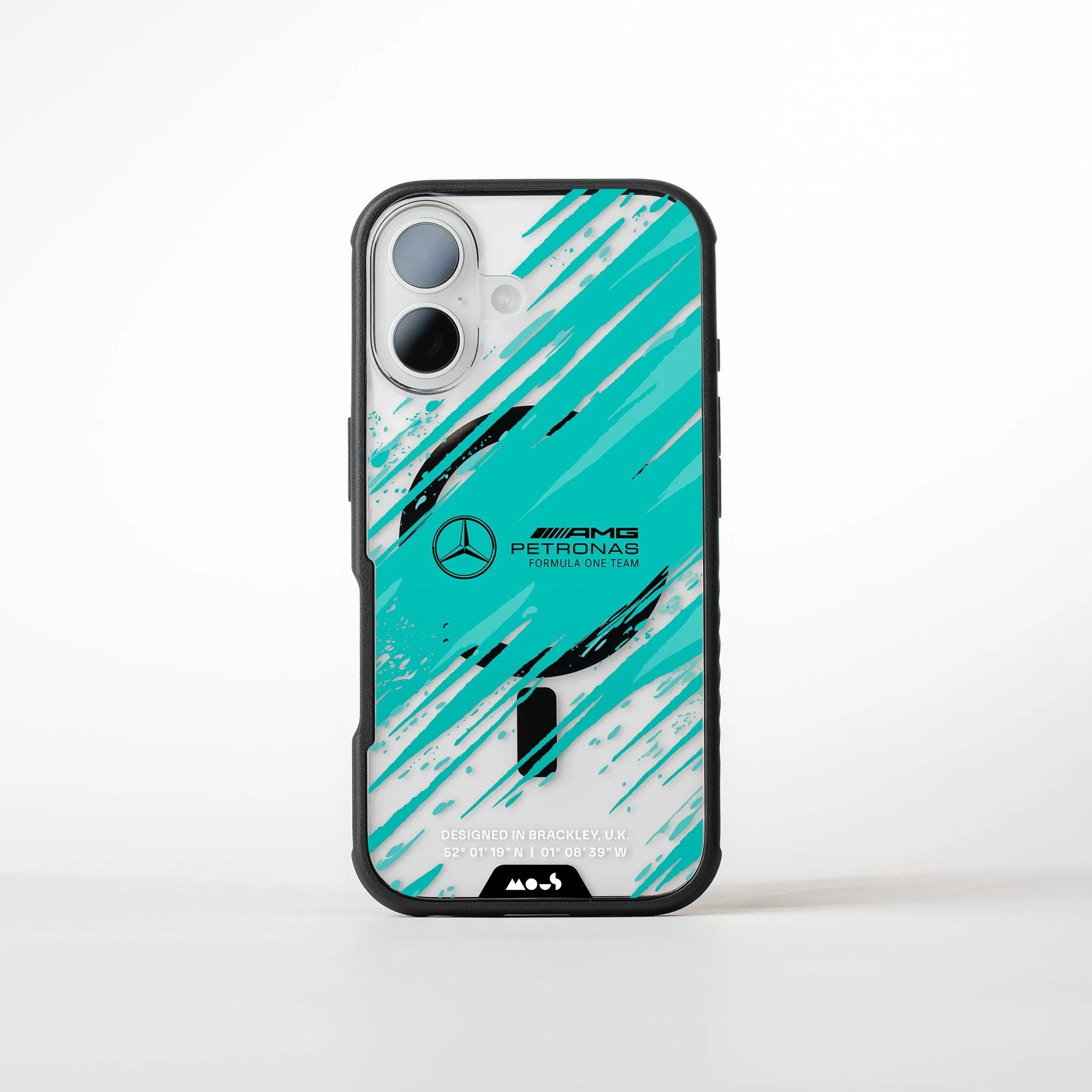 Energised Protective Phone Case - Clarity MagSafe x Mercedes-AMG F1 Team