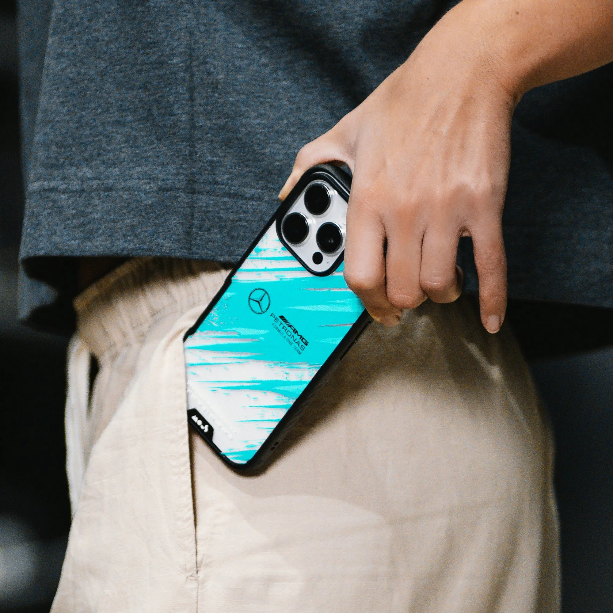 Energised Protective Phone Case - Clarity x Mercedes-AMG F1 Team
