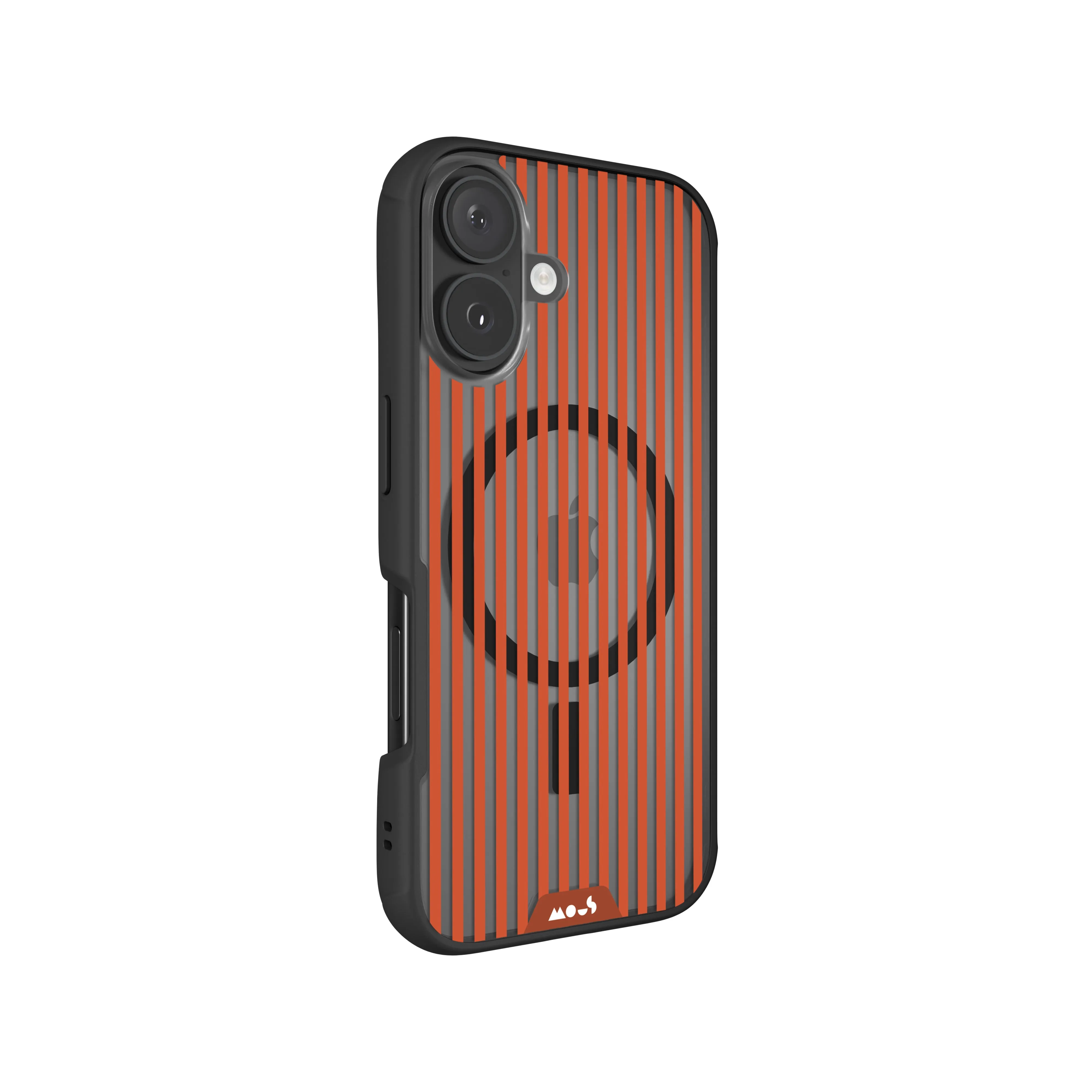 Flame Protective Phone Case - Clarity MagSafe x Pinstripe