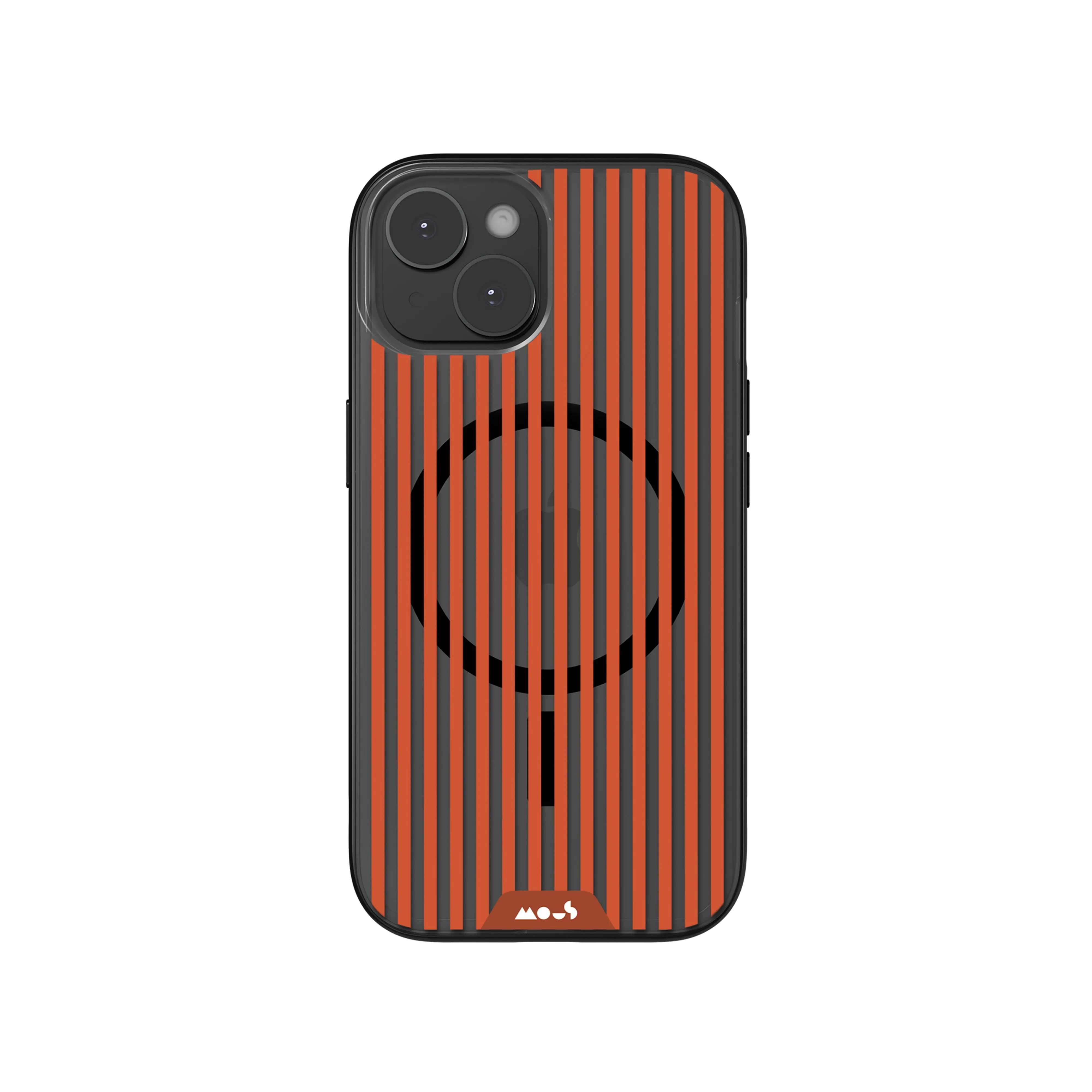 Flame Protective Phone Case - Clarity MagSafe x Pinstripe