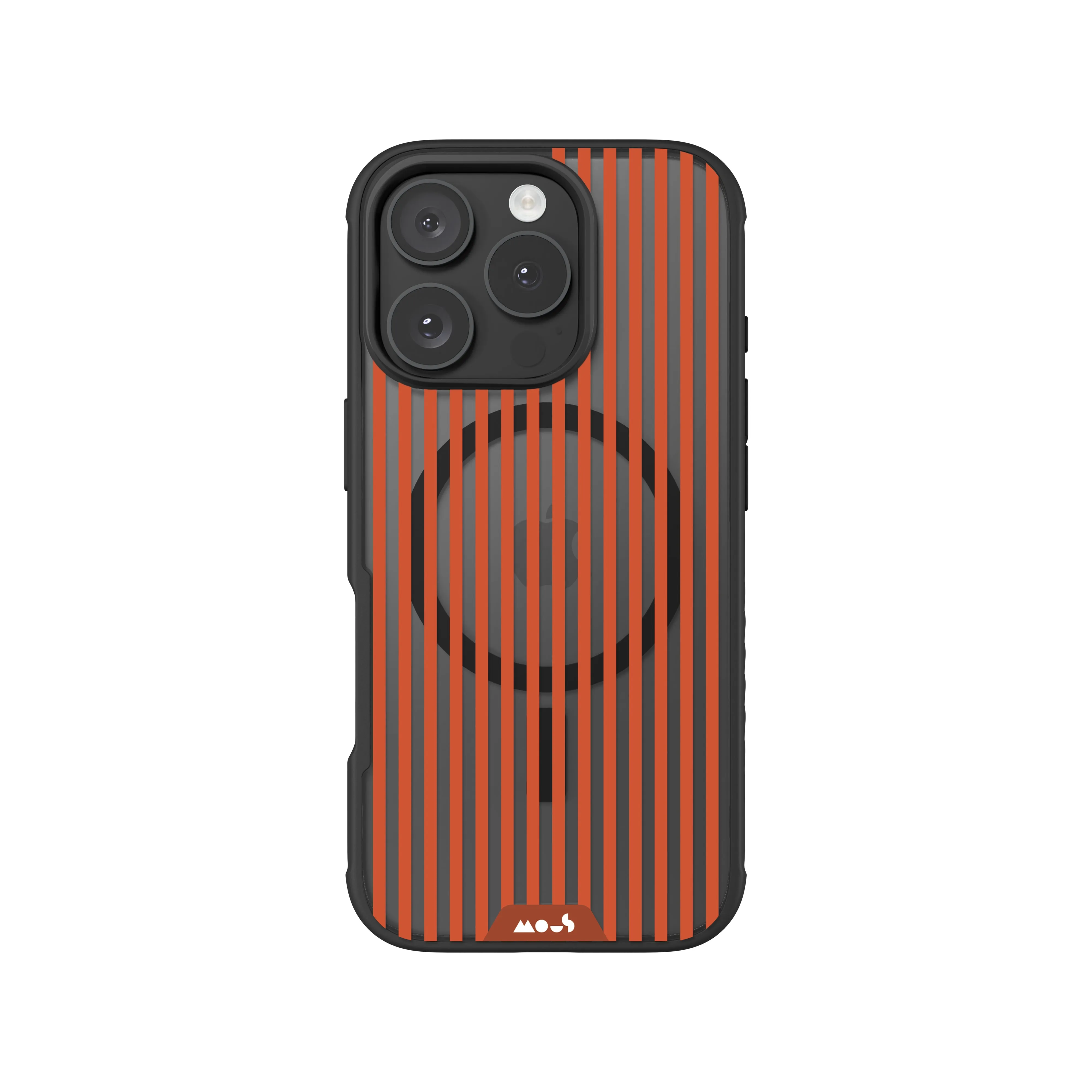 Flame Protective Phone Case - Clarity MagSafe x Pinstripe