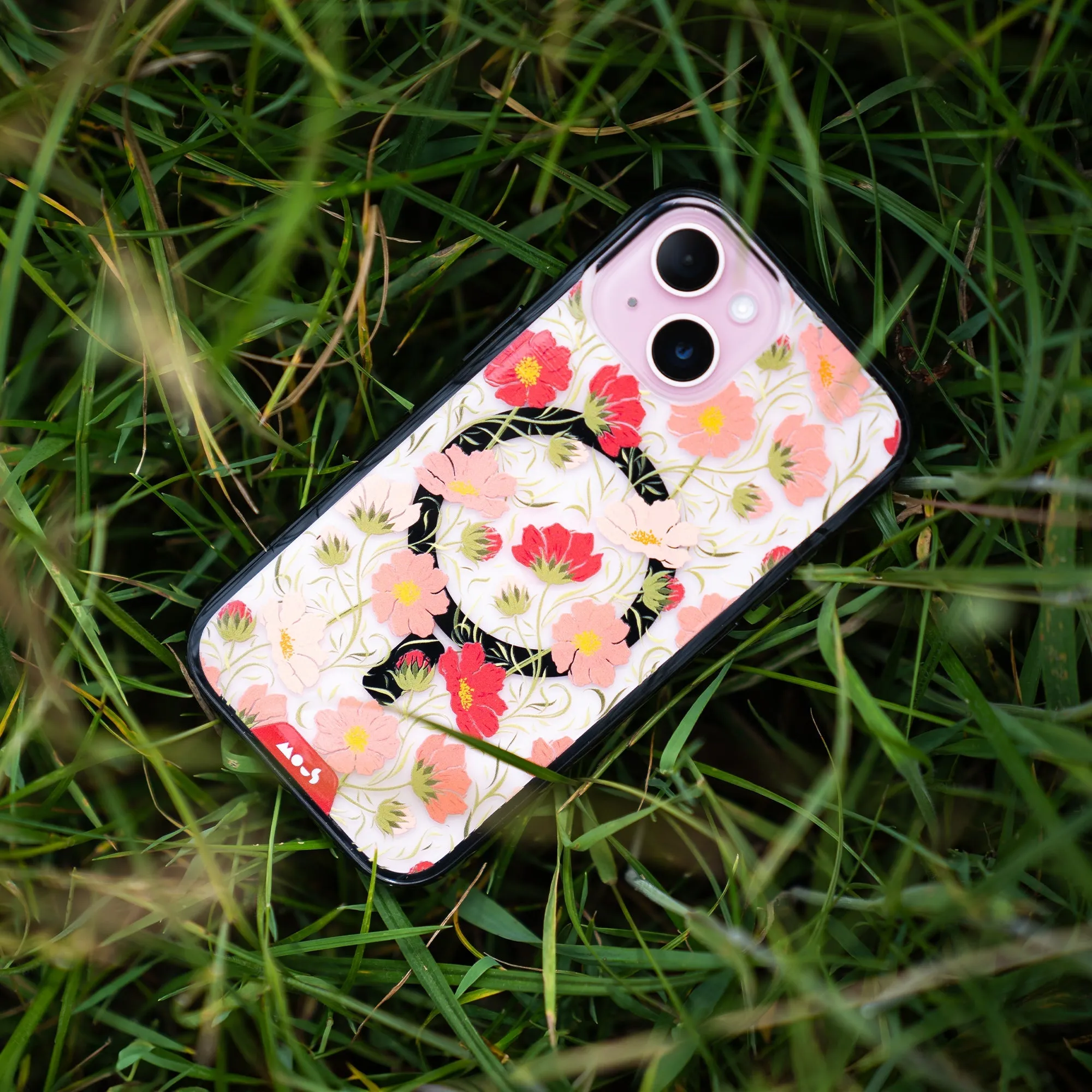 Flowers MagSafe® Compatible Printed Phone Case – Cosmos Pink