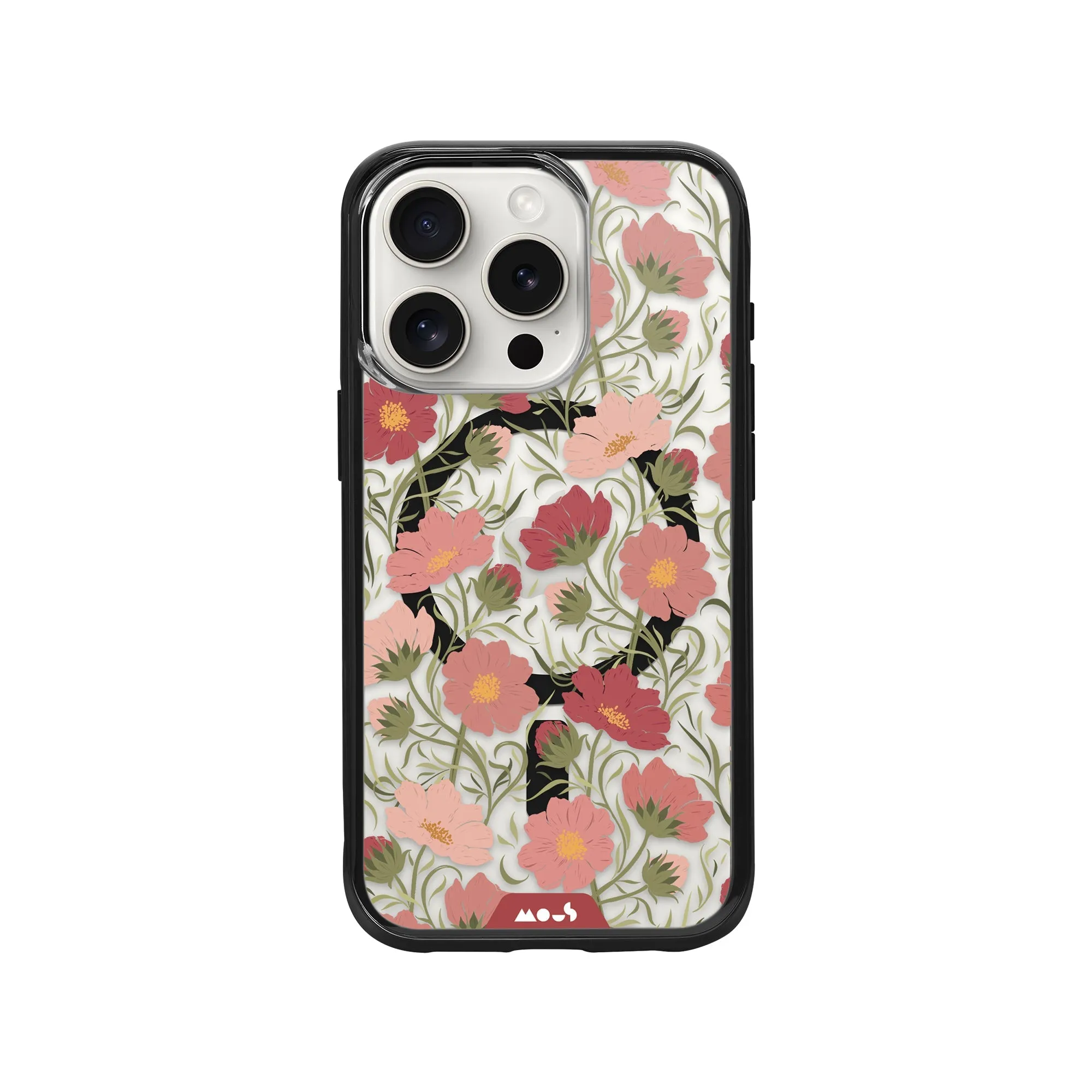 Flowers MagSafe® Compatible Printed Phone Case – Cosmos Pink