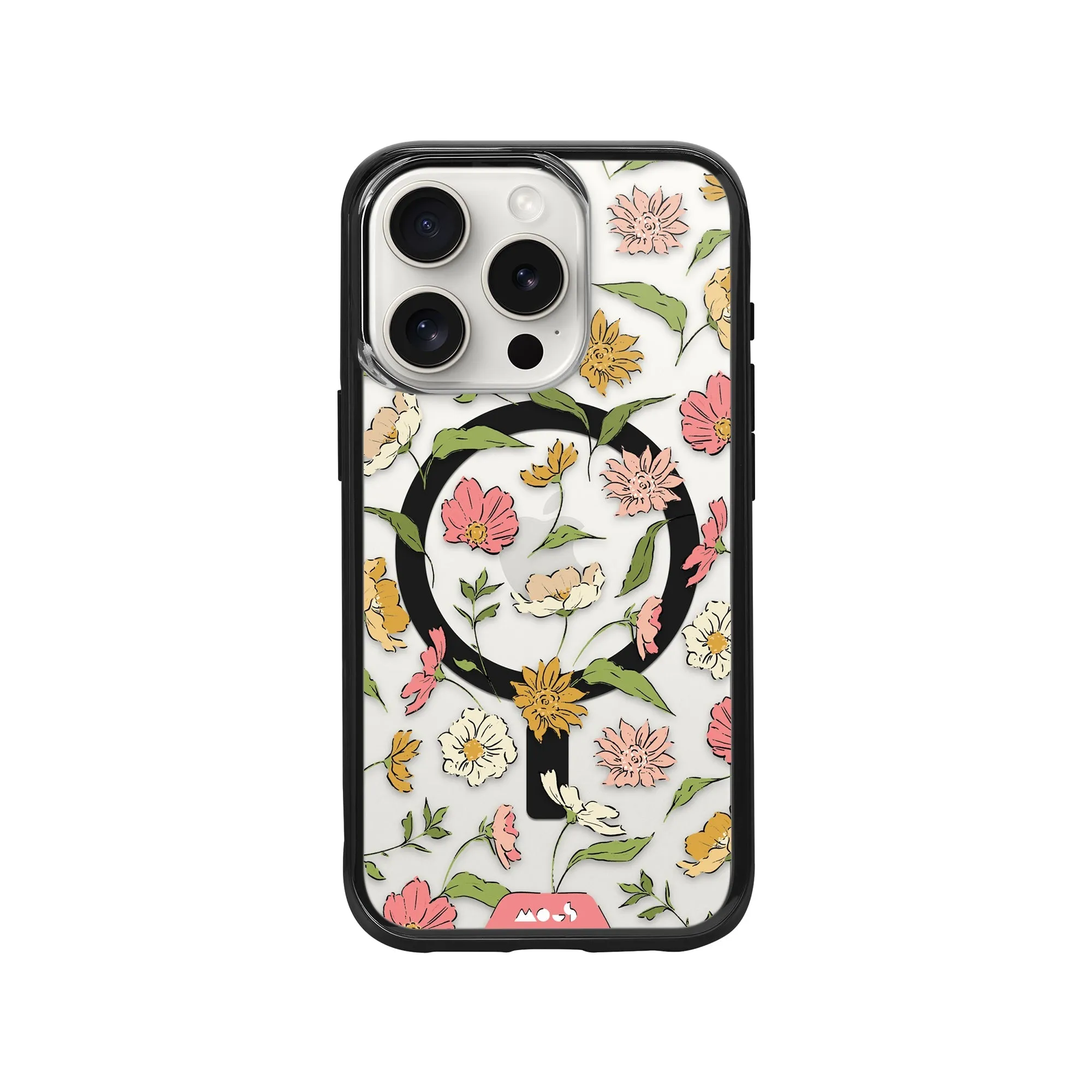 Flowers MagSafe® Compatible Printed Phone Case – Floral Pink