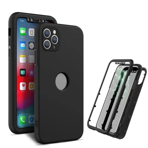 For iPhone 11 360 Degrees Full Package PC   TPU Combination Case