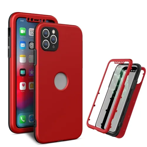 For iPhone 11 360 Degrees Full Package PC   TPU Combination Case