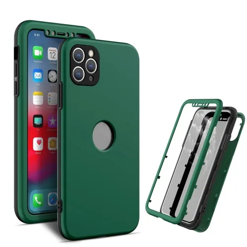 For iPhone 11 360 Degrees Full Package PC   TPU Combination Case