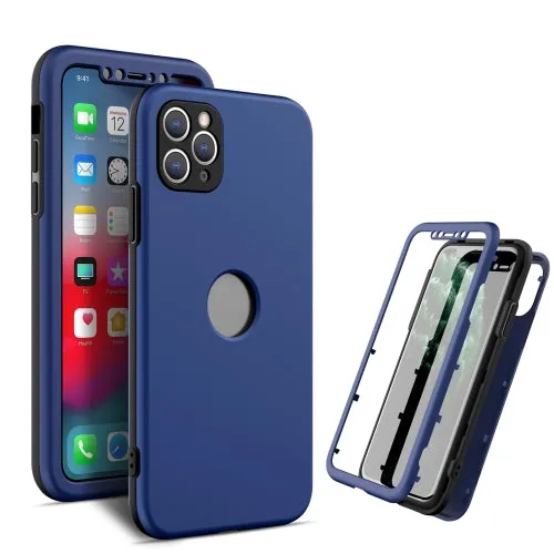 For iPhone 11 360 Degrees Full Package PC   TPU Combination Case