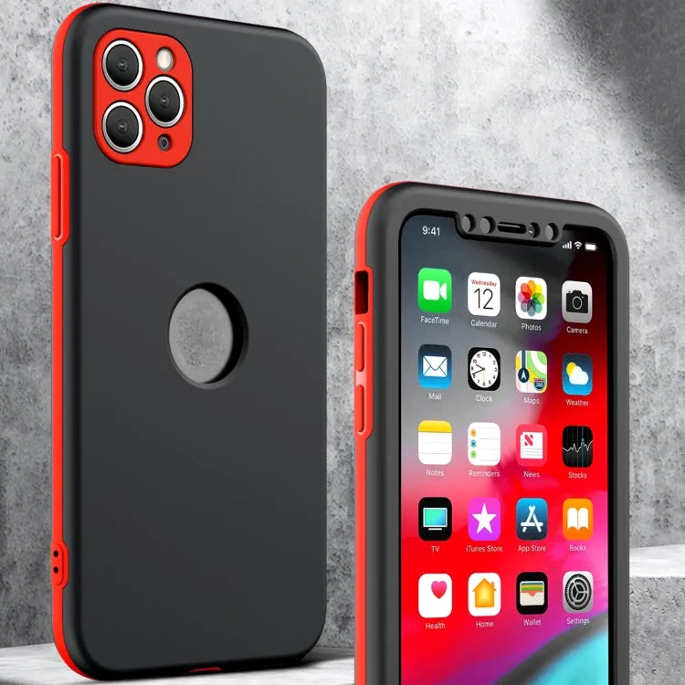 For iPhone 12 360 Degrees Full Package PC   TPU Combination Case
