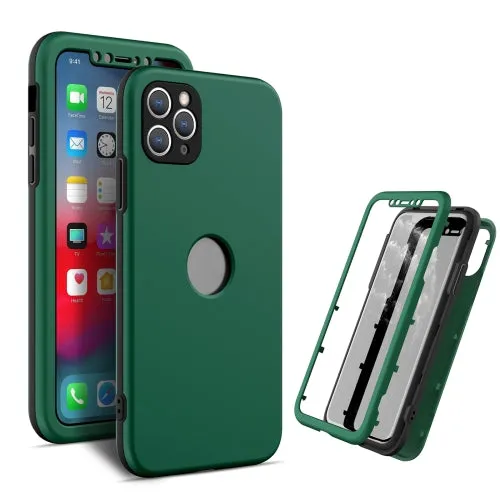 For iPhone 12 360 Degrees Full Package PC   TPU Combination Case