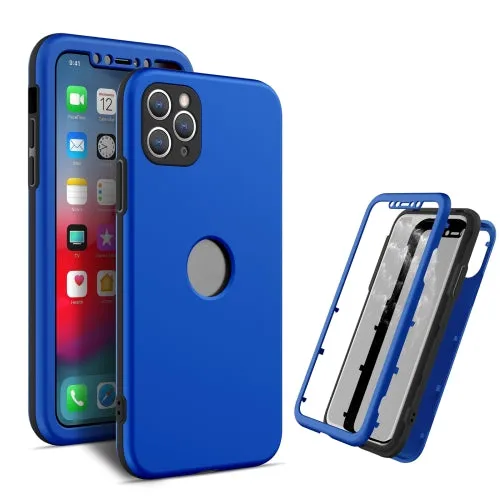 For iPhone 12 360 Degrees Full Package PC   TPU Combination Case