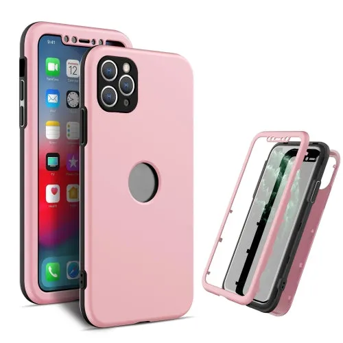 For iPhone 12 360 Degrees Full Package PC   TPU Combination Case