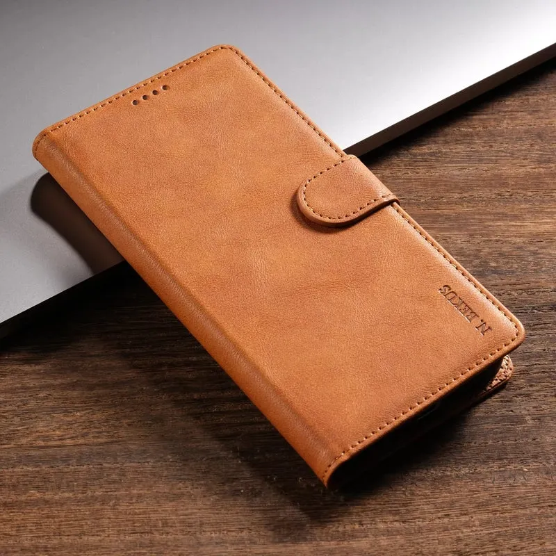 For Samsung Galaxy S21  5G GUSSIM Business Style Horizontal Flip Leather Case with Holder