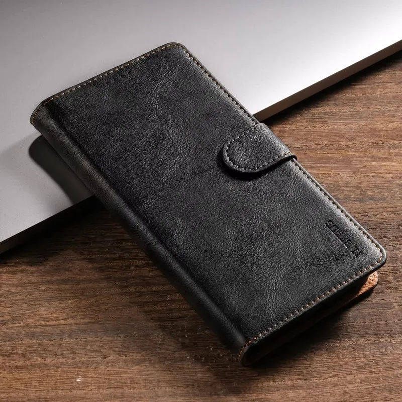 For Samsung Galaxy S21  5G GUSSIM Business Style Horizontal Flip Leather Case with Holder