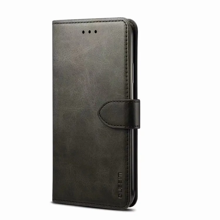 For Samsung Galaxy S21  5G GUSSIM Business Style Horizontal Flip Leather Case with Holder