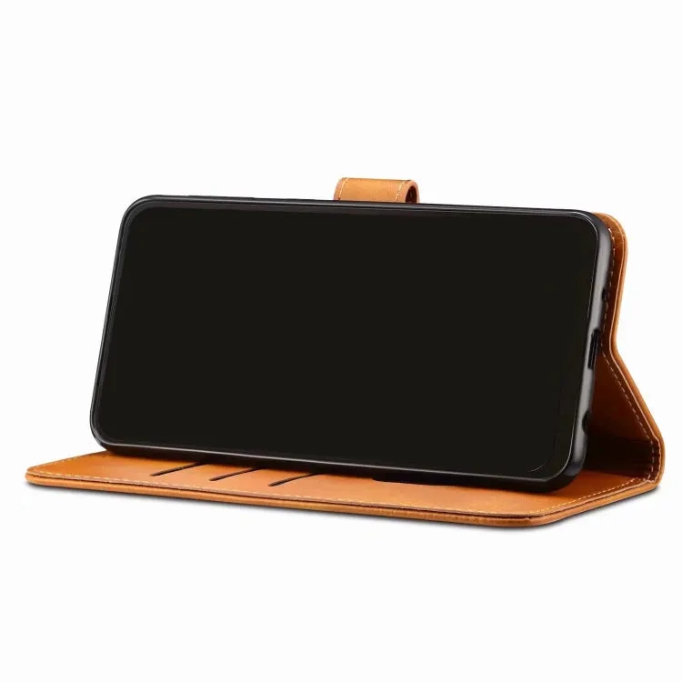 For Samsung Galaxy S21  5G GUSSIM Business Style Horizontal Flip Leather Case with Holder