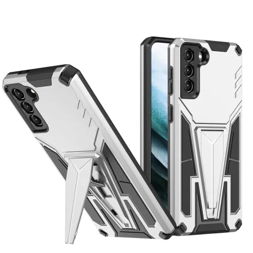 For Samsung Galaxy S21  5G Super V Armor PC   TPU Shockproof Case with Invisible