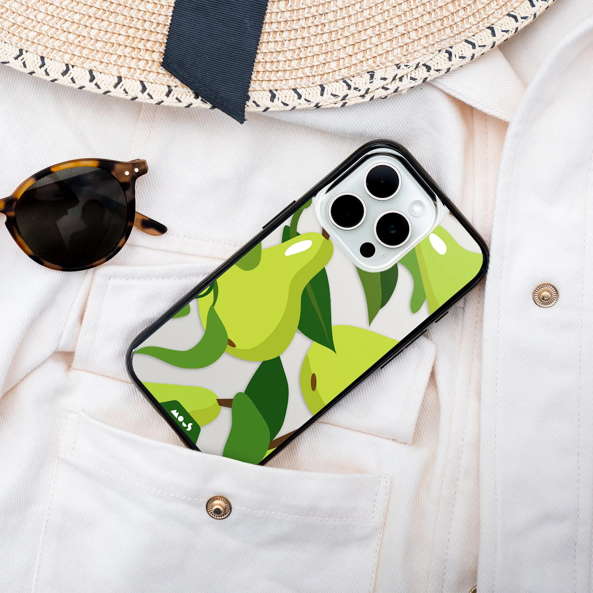 Fruits Printed Phone Case – Pear