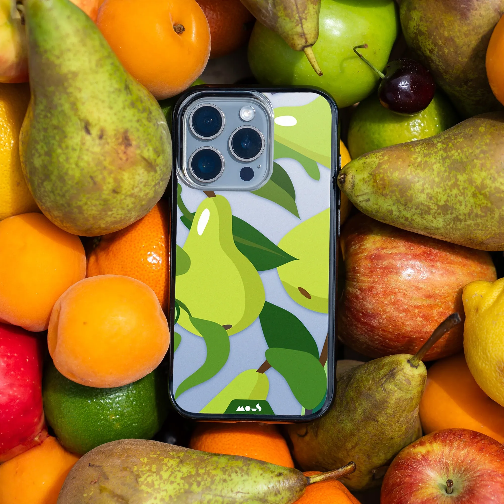 Fruits Printed Phone Case – Pear
