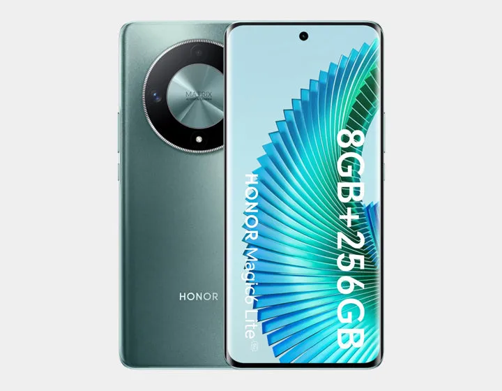 Honor Magic6 Lite 5G Dual SIM 256GB ROM 8GB RAM GSM Unlocked - Green