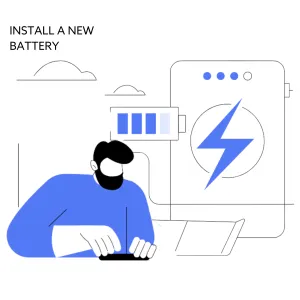Install a new battery - iPad 10