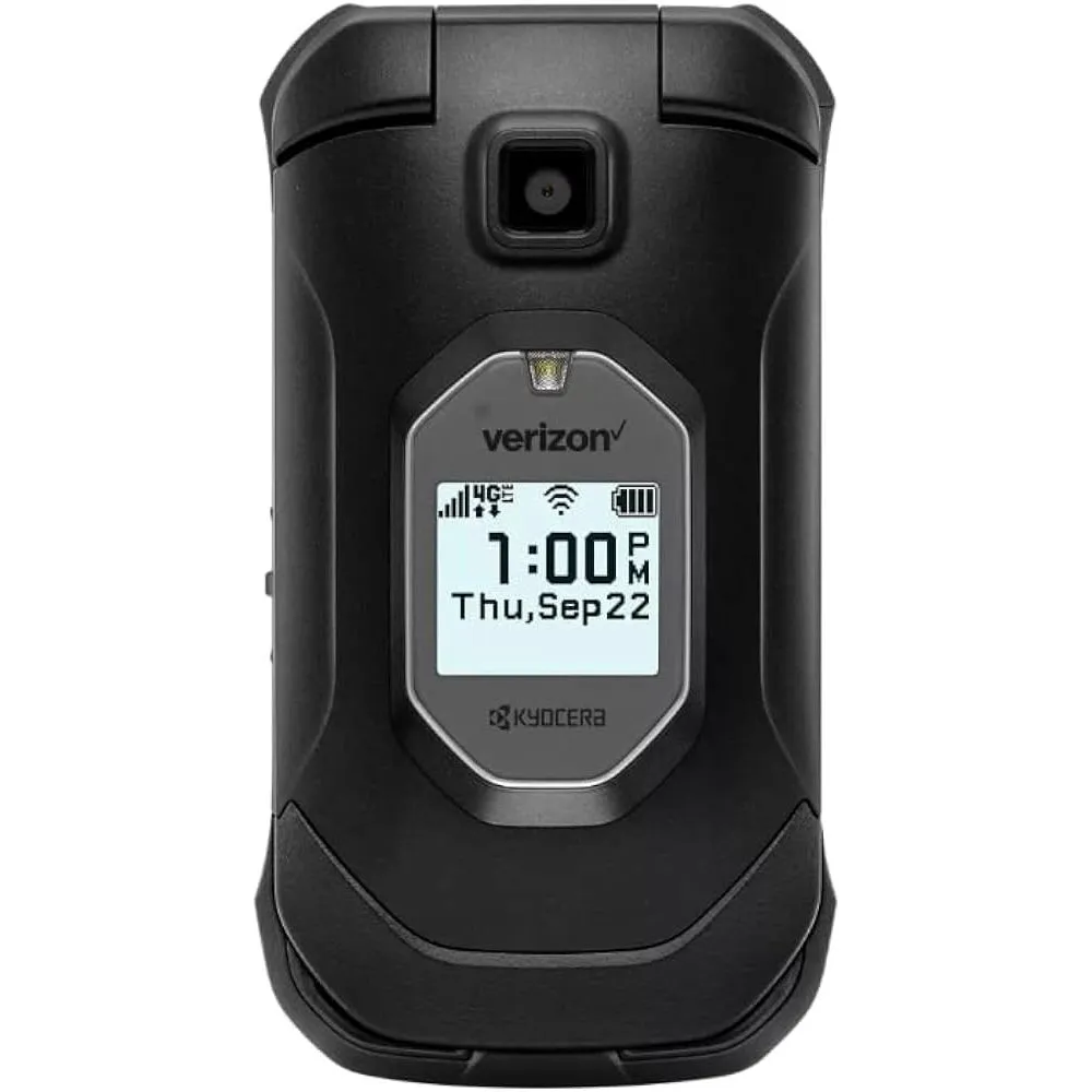 Kyocera DuraXV Extreme  E4811 4G LTE 16GB Black Verizon Flip Phone