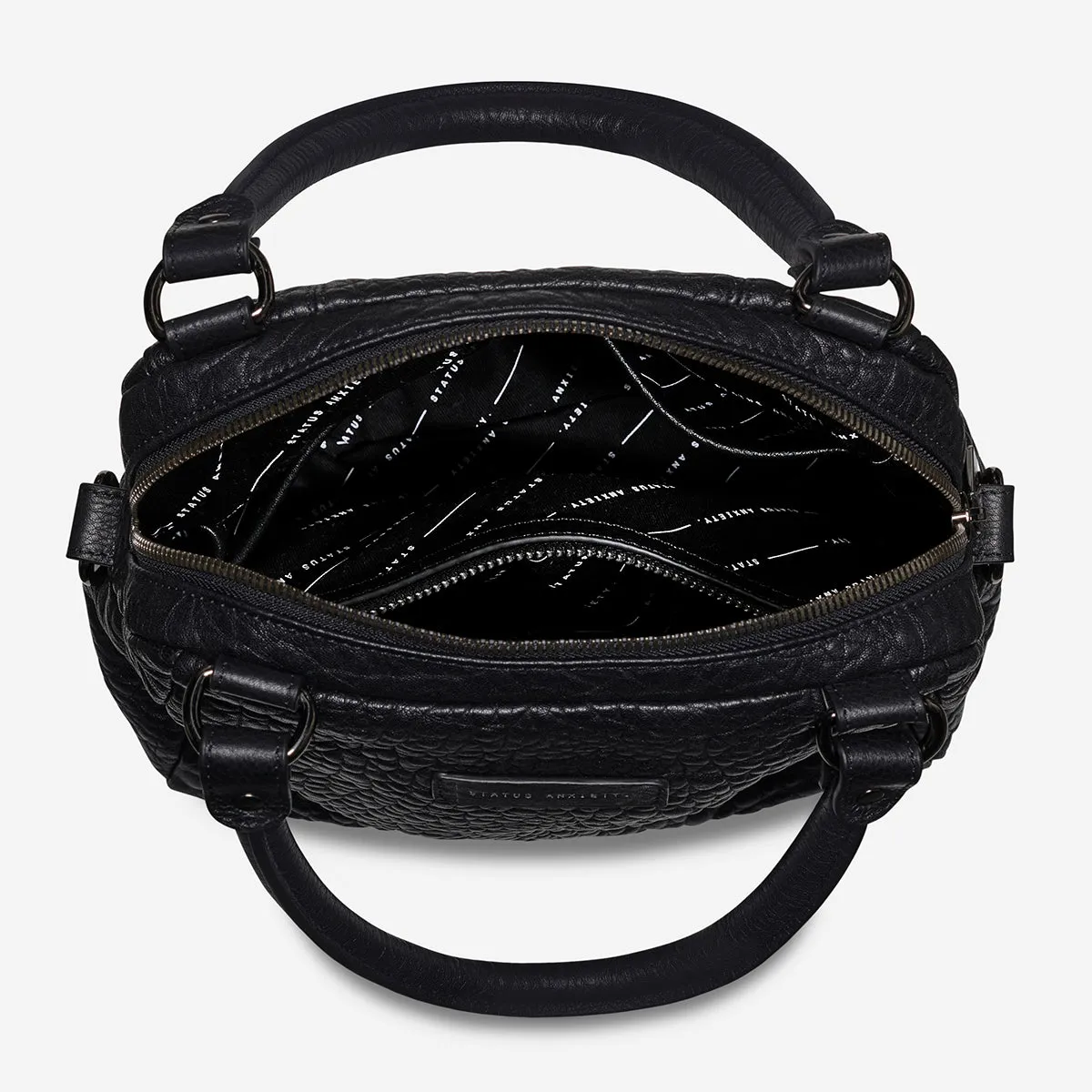Last Mountains Bag - Black Bubble
