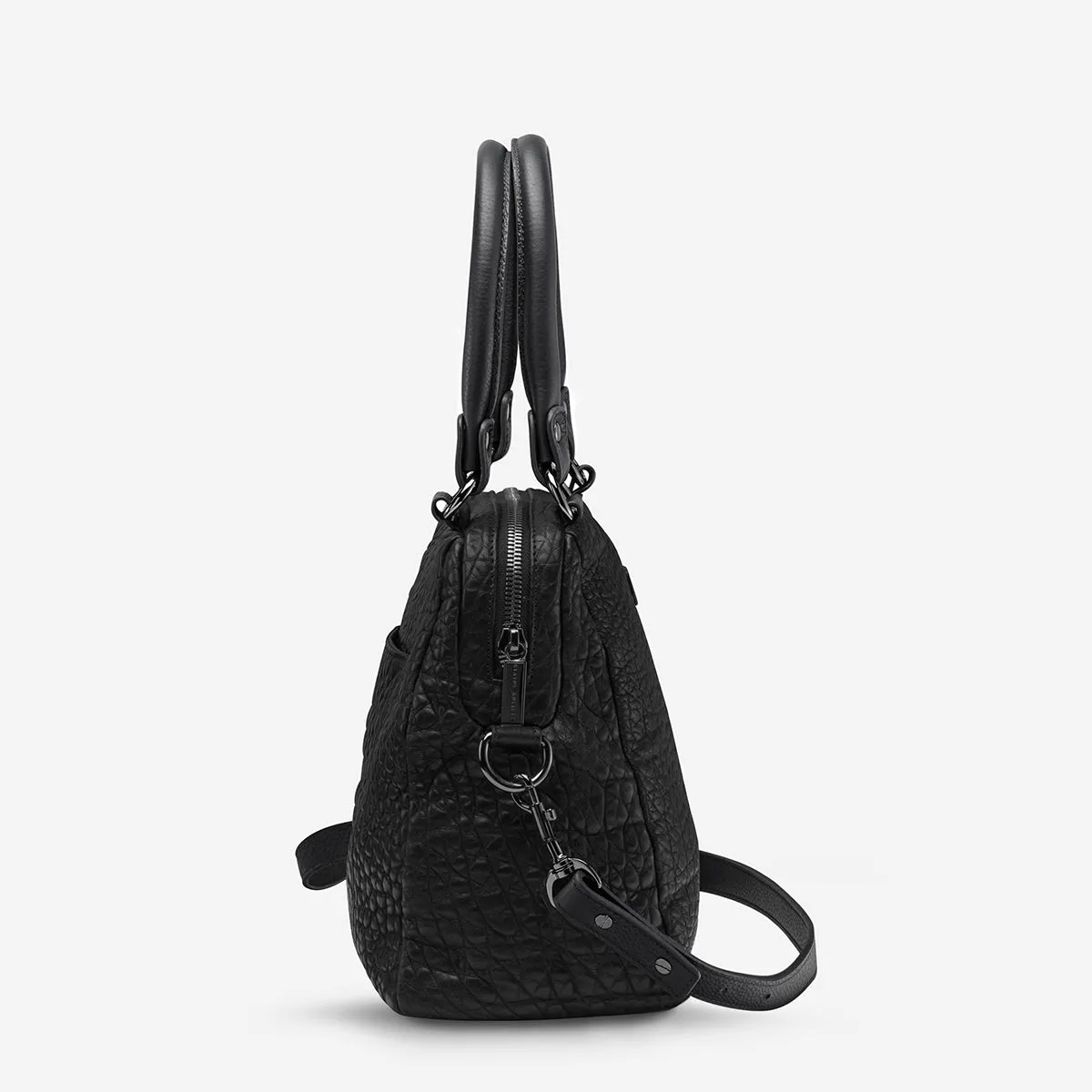 Last Mountains Bag - Black Bubble