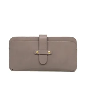 Leather Phone Sleeve (Stone Grey)