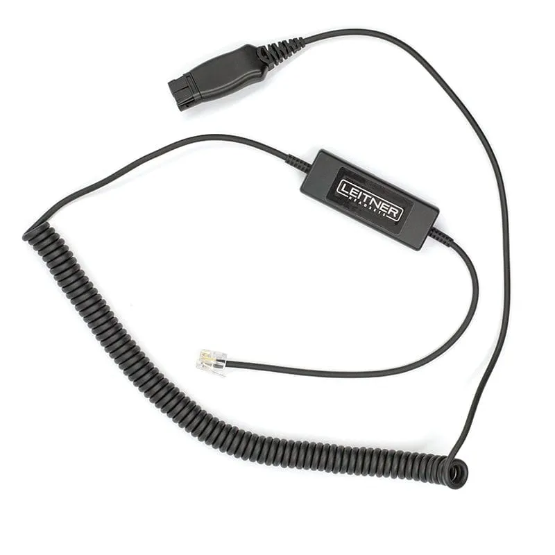Leitner LH240 Corded Headset for Avaya Phones