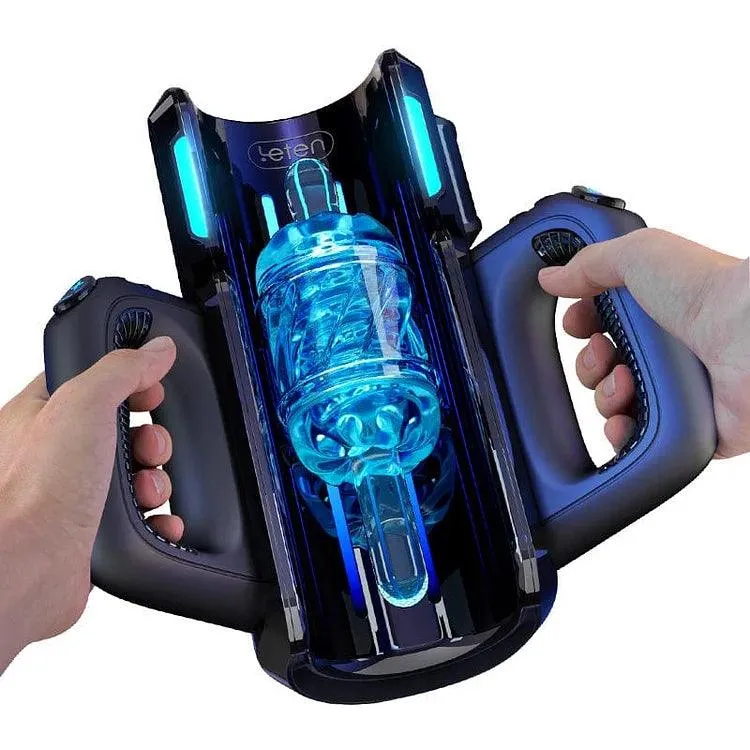 Leten Rocket Launcher Masturbator Male Masturbation Machine With Phone Holder
