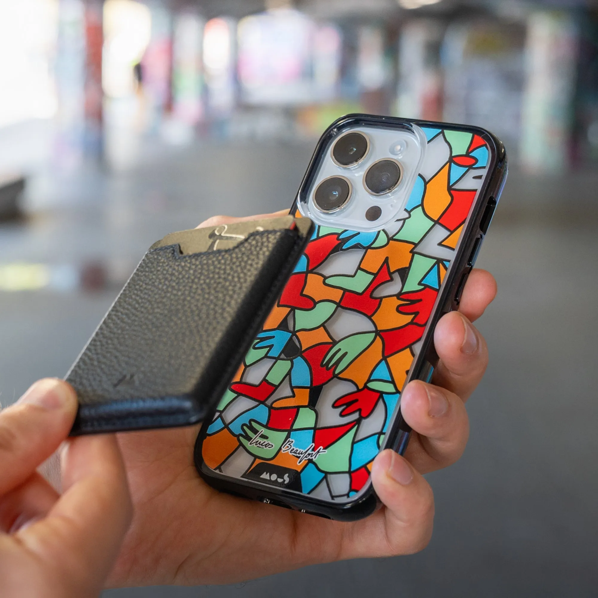 Lucas Beaufort Multicolour MagSafe® Compatible Phone Case