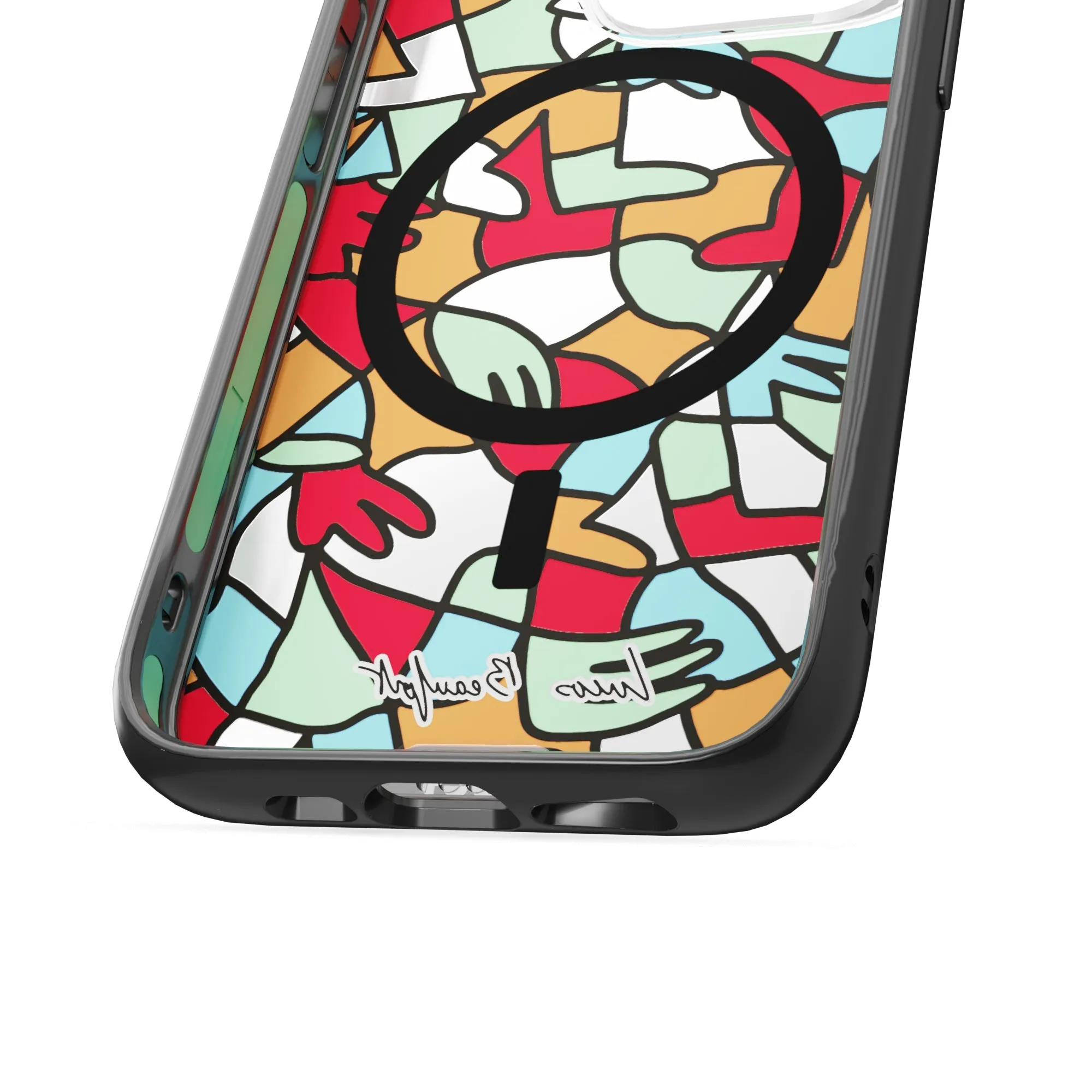 Lucas Beaufort Multicolour MagSafe® Compatible Phone Case