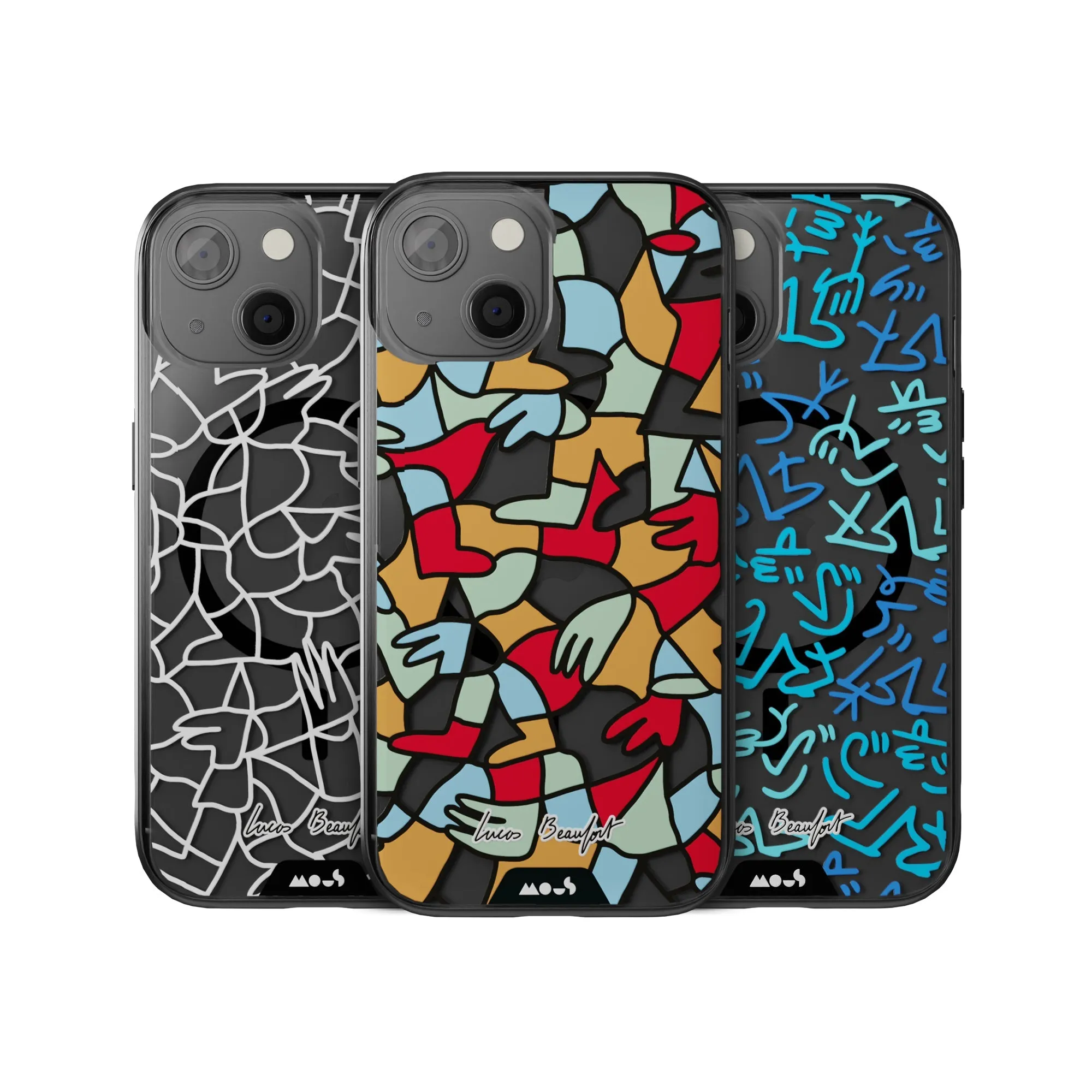Lucas Beaufort Multicolour MagSafe® Compatible Phone Case