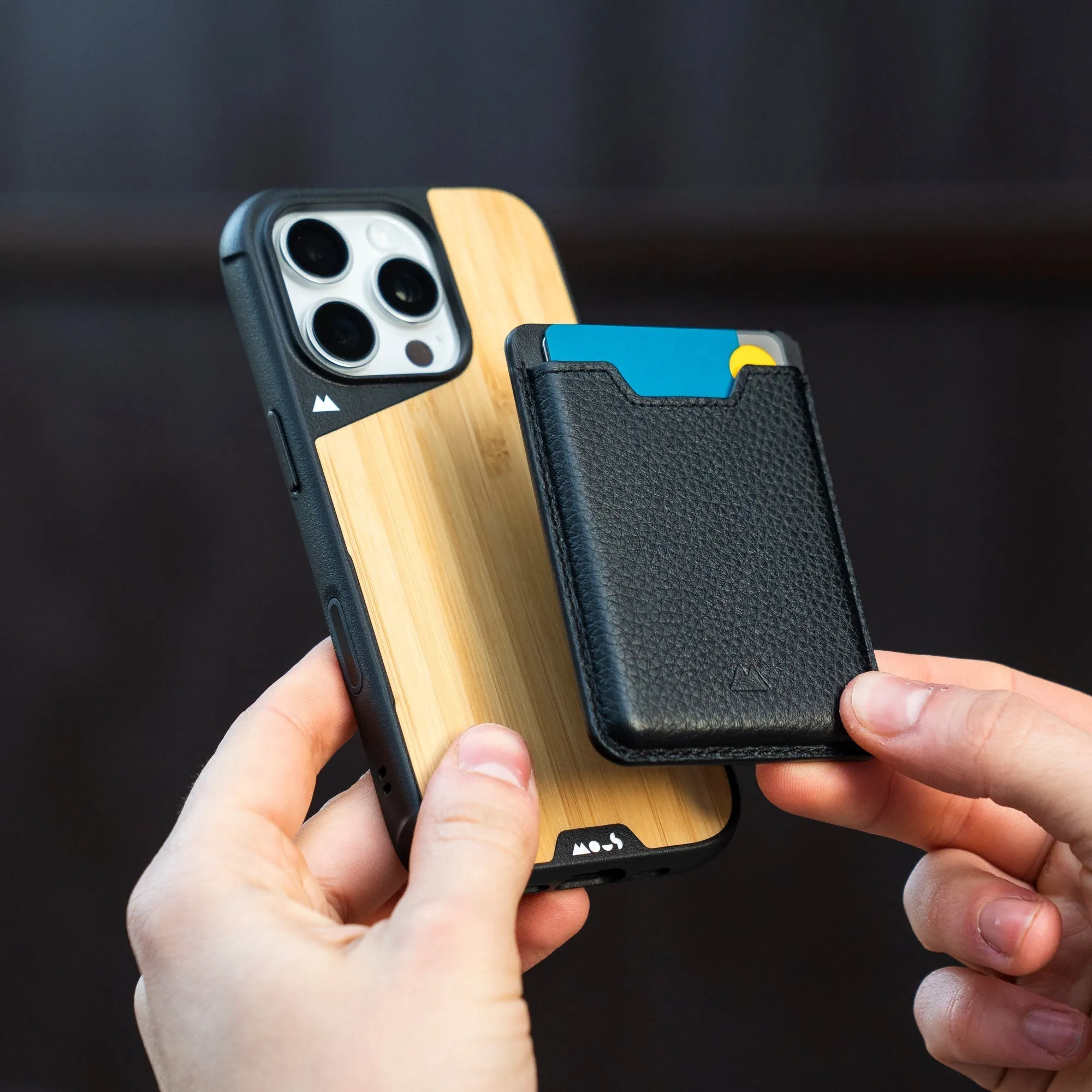 MagSafe® Compatible Bamboo Phone Case with Camera Control Button