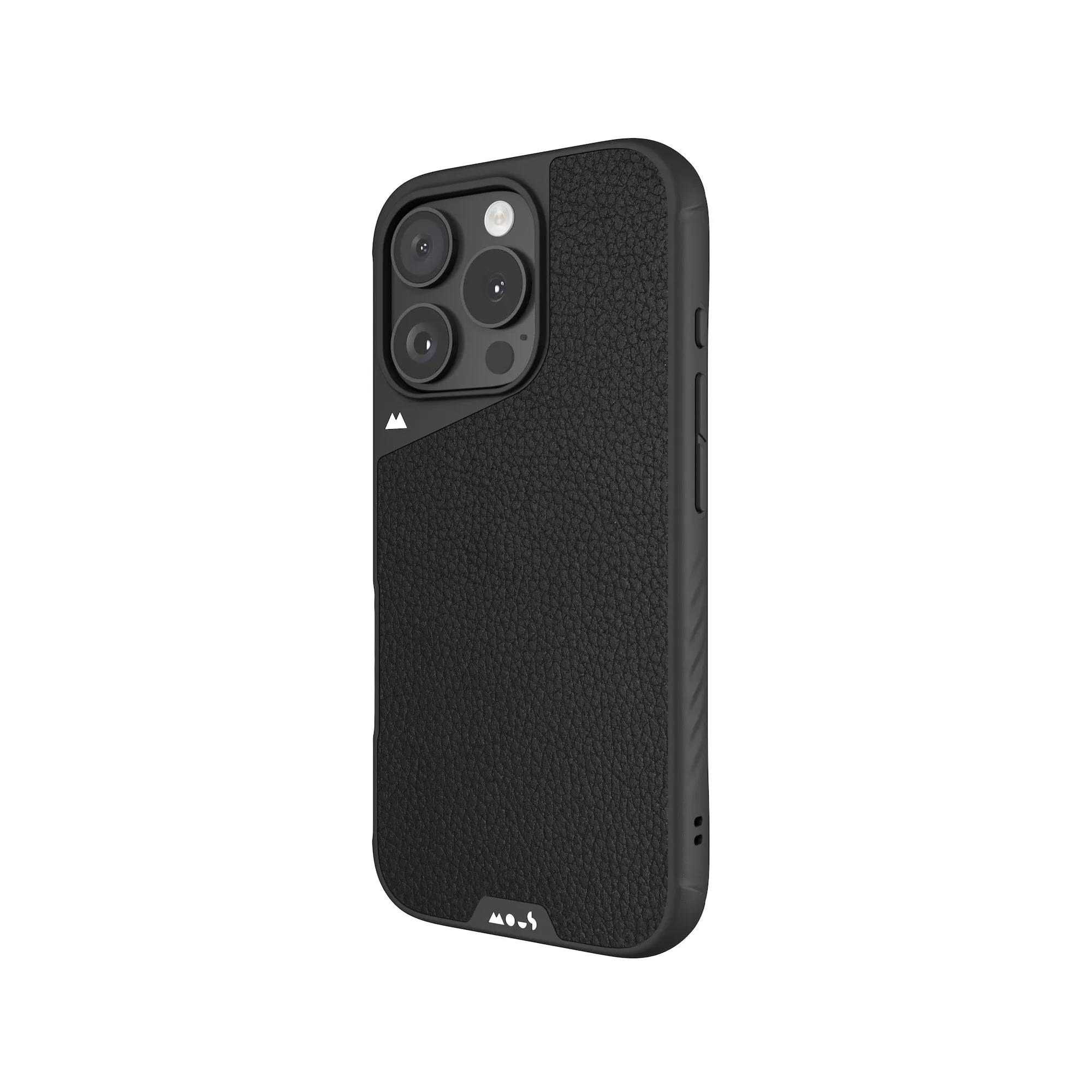 MagSafe® Compatible Black Leather Phone Case - Limitless 6.0