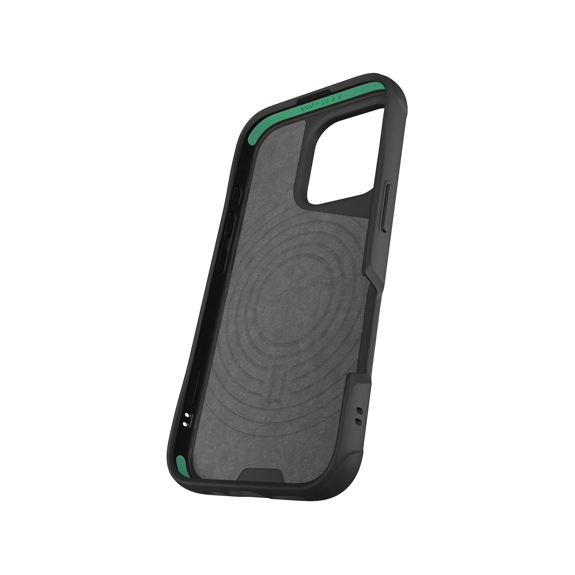 MagSafe® Compatible Black Leather Phone Case - Limitless 6.0
