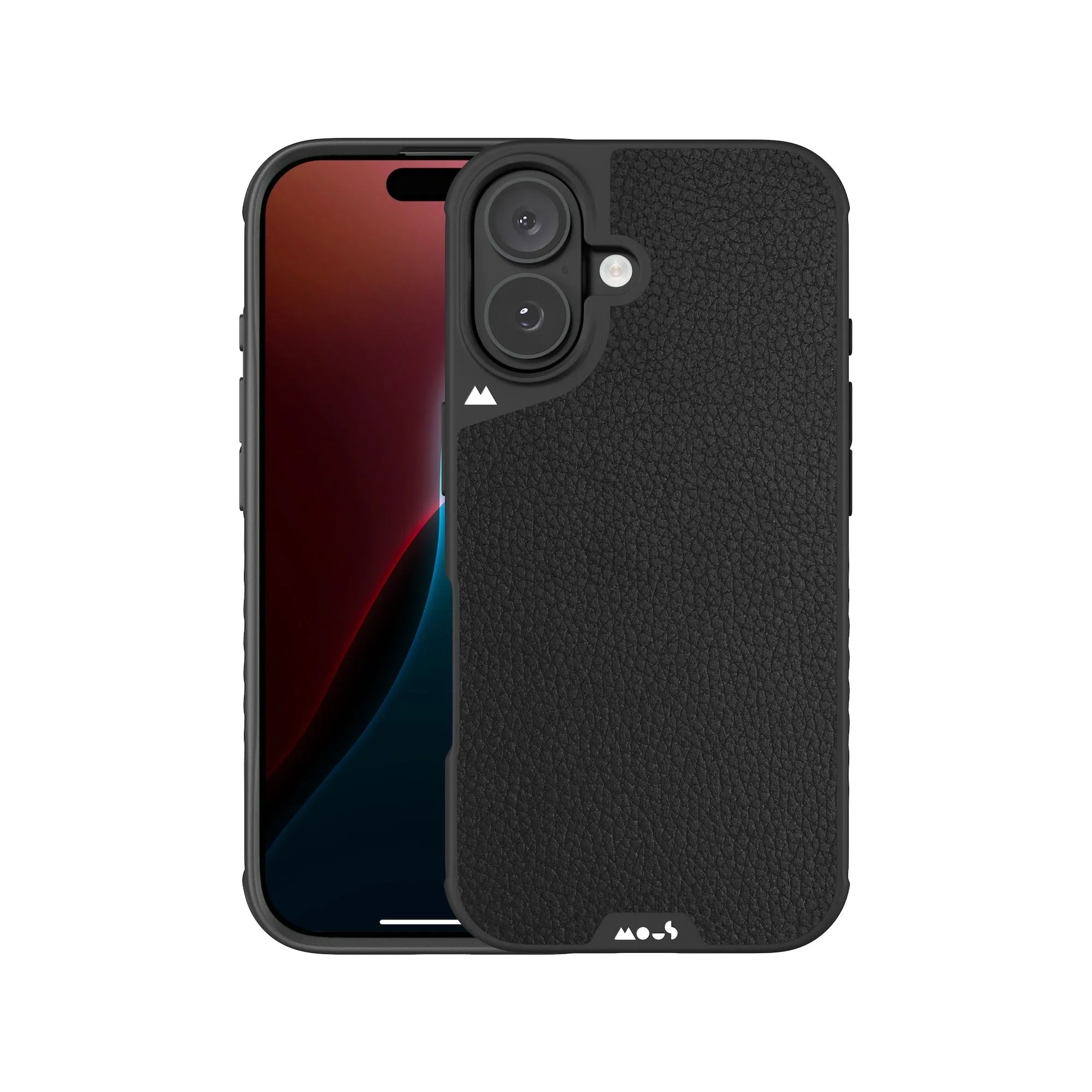 MagSafe® Compatible Black Leather Phone Case - Limitless 6.0