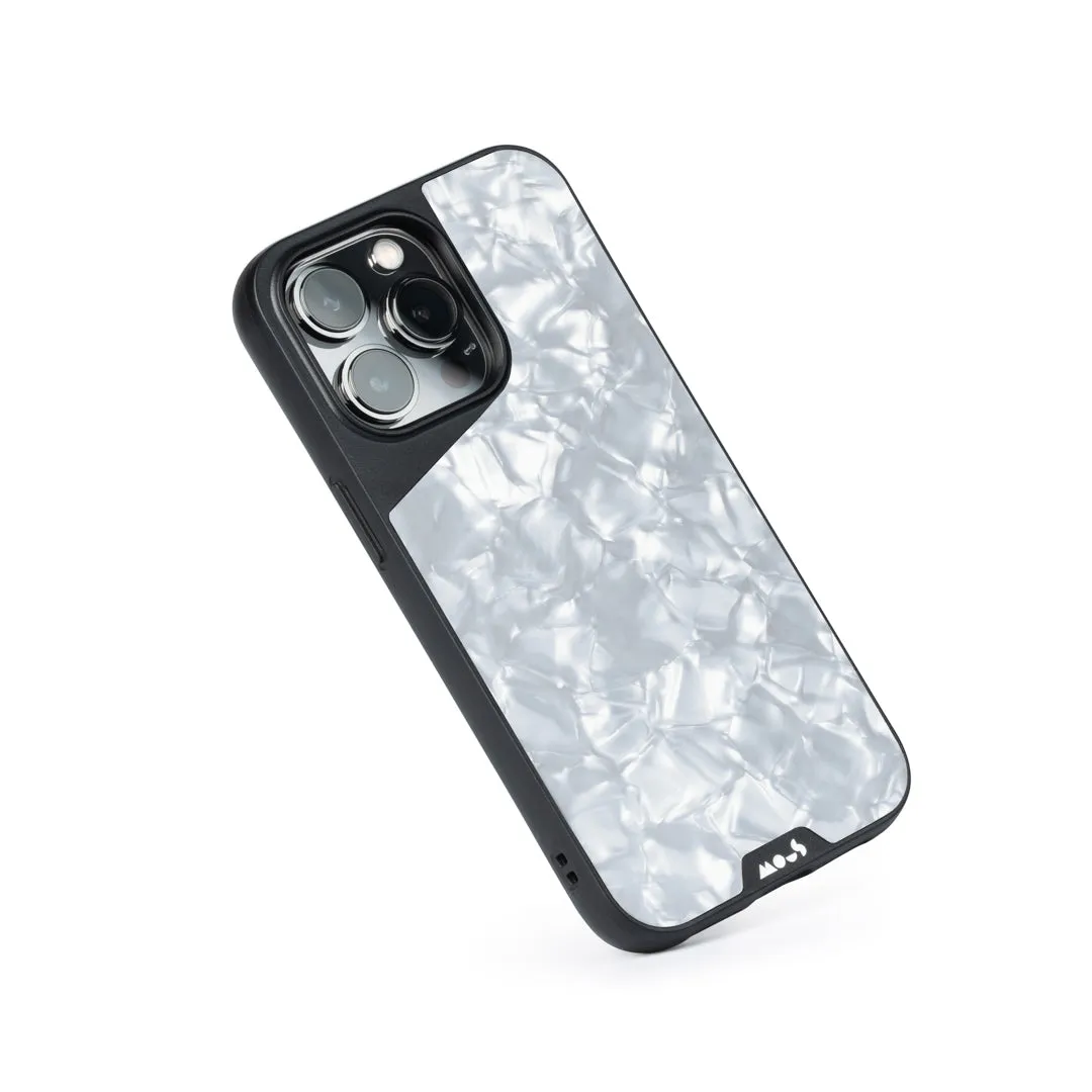 MagSafe® Compatible Silver Pearl Phone Case - Limitless 4.0